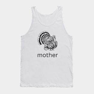 mother turkey meme design art Tank Top